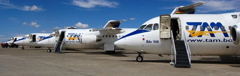 BAe-146 de TAM.